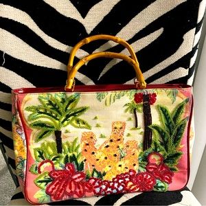 Beaded Jungle Purse